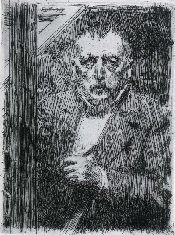 Anders Zorn Self Portrait.